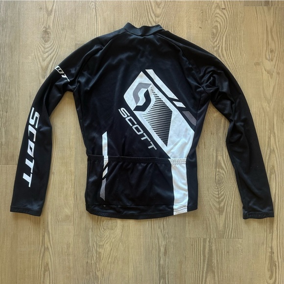 SCOTT Authentic Windbreaker Cycling Jacket Top Men’s size small with pockets - Picture 2 of 6